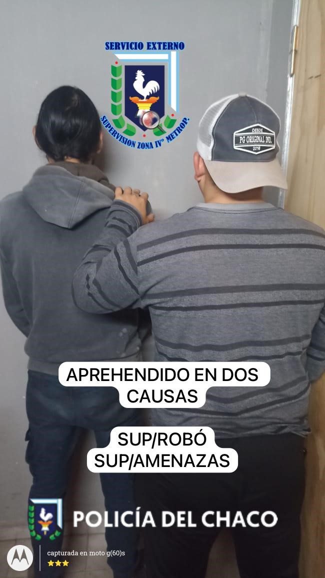 Detuvieron a un hombre buscado por robar una vivienda en Villa Prosperidad
