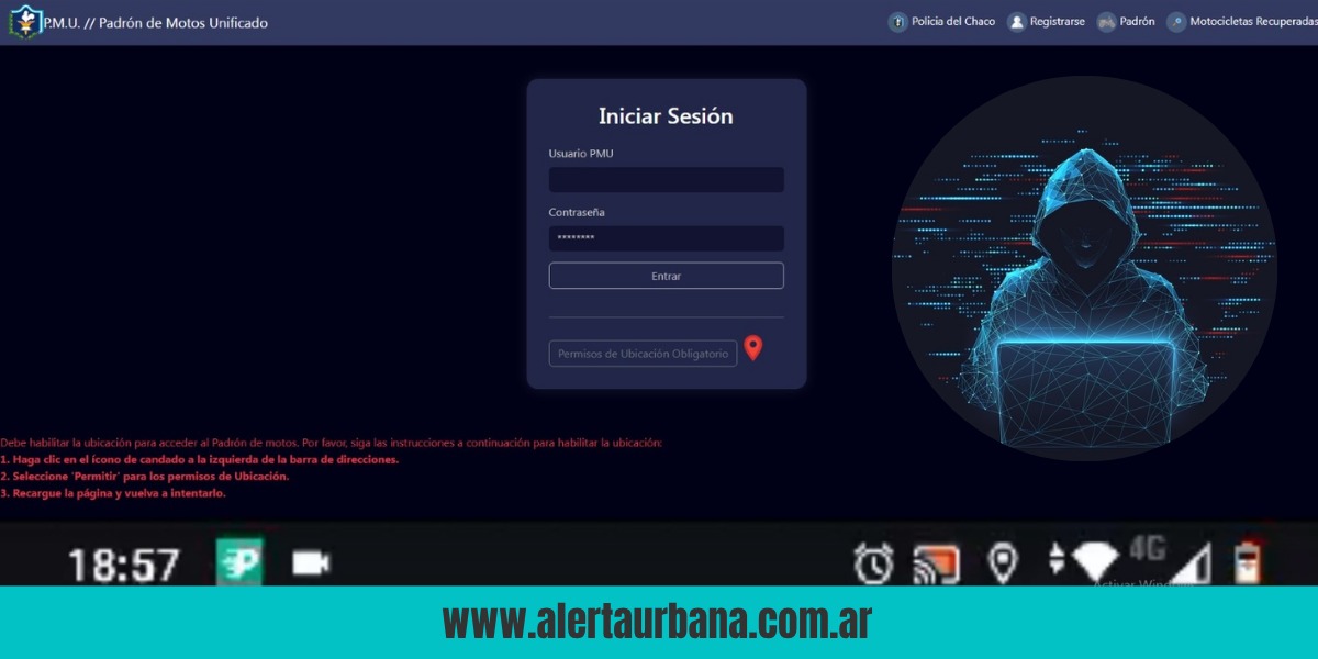Intentaron hackear el sistema policial de denuncias y robo de motos: IP bloqueadas con origen en Europa
