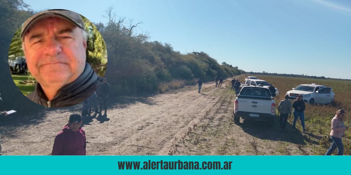 Colonia El Caburé-Du Graty: encontraron muerto a reconocido productor del campo