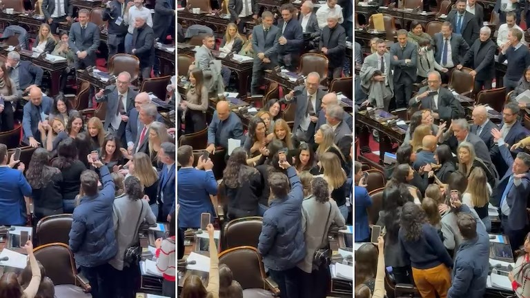 Escandalosa sesión en Diputados se levantó por insultos contra Espert