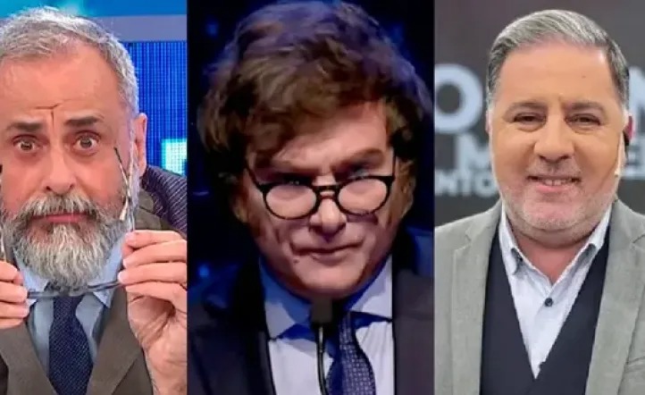 Objetivo periodistas: ahora,  Milei denunció a Rial y a Doman