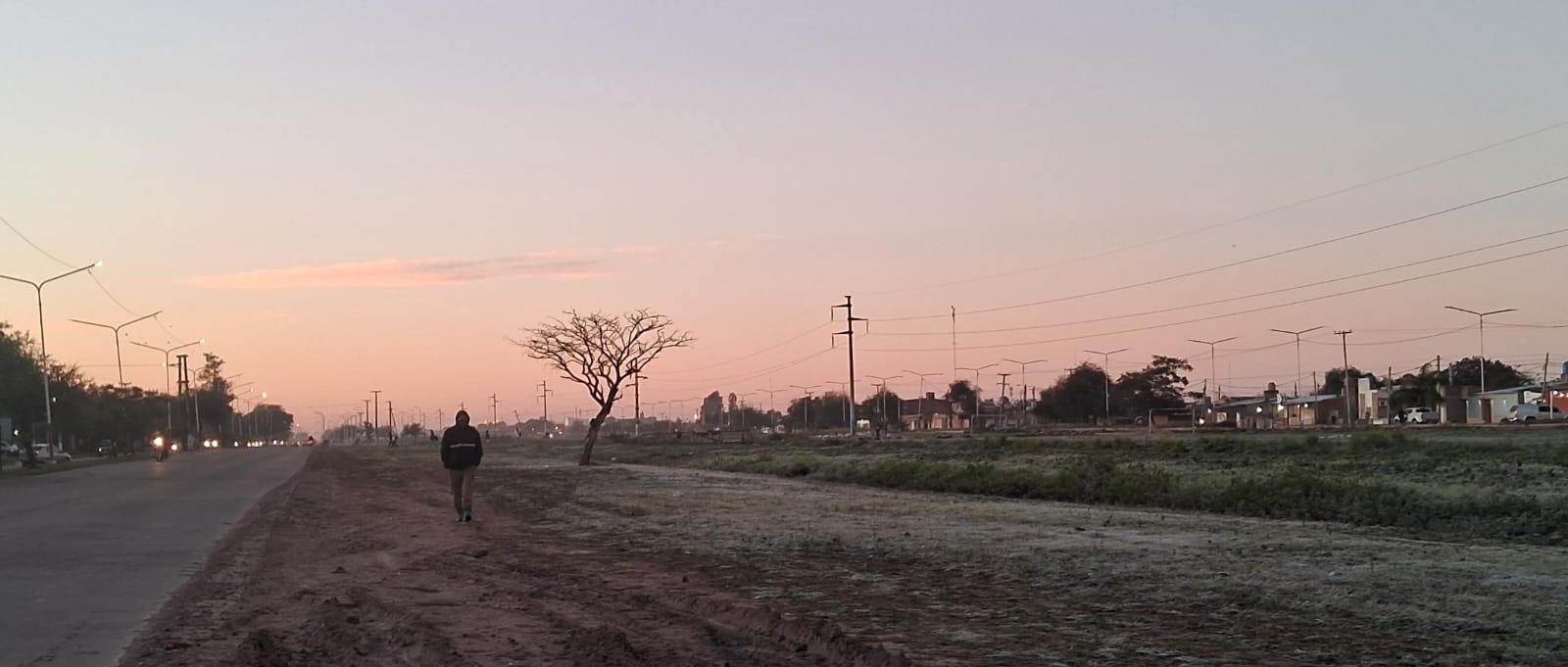 Jueves congelado en el Chaco en otra jornada de ola polar