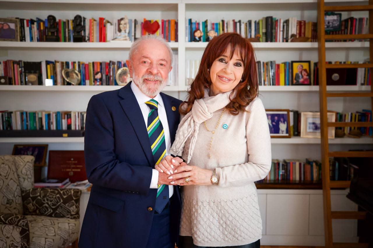 Lula visitó a Cristina y no faltaron las críticas a Milei