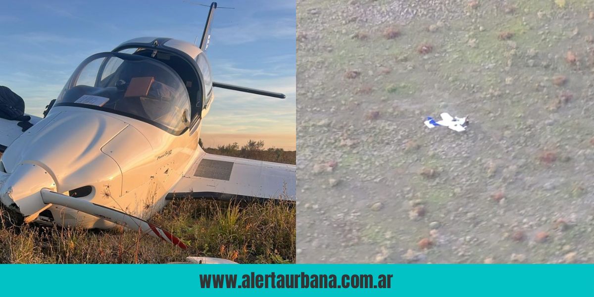 Basail: susto por el aterrizaje de emergencia de una avioneta 