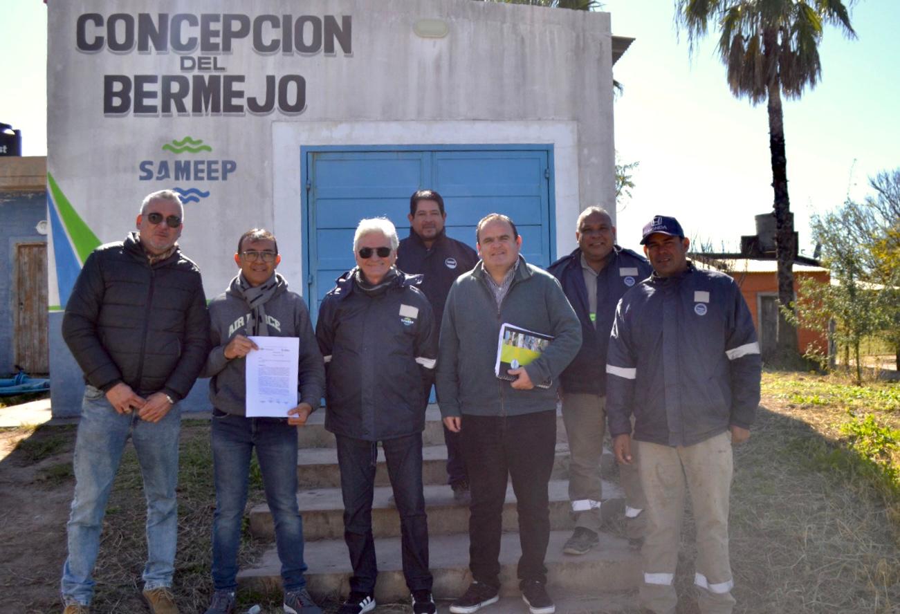 Sameep designó nuevo jefe de servicio en Concepción del Bermejo
