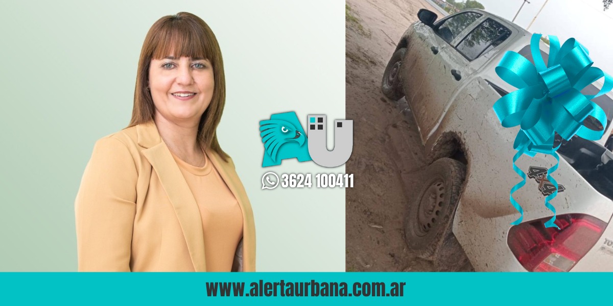 Intendenta Gladys Piccilli: “Le regalé a mi pueblo una 4x4 0KM con la plata de sus impuestos”