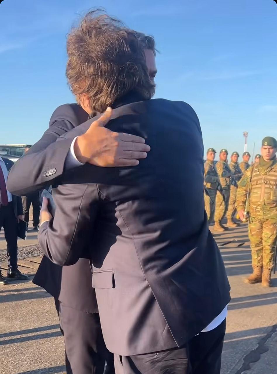 Zdero recibió a Milei en su primera visita oficial al Chaco