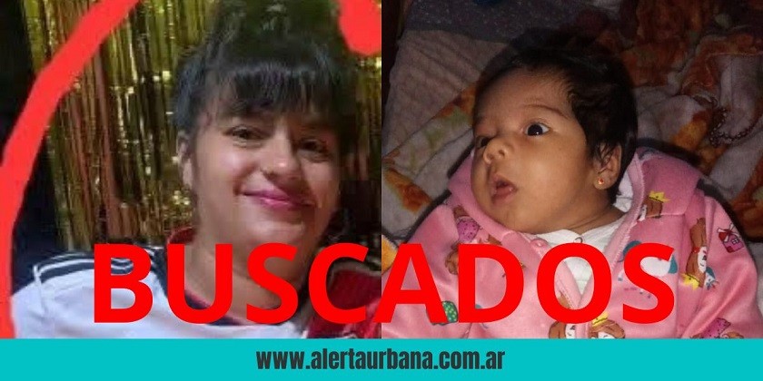 Una joven y su beba están desaparecidas desde la mañana en Resistencia