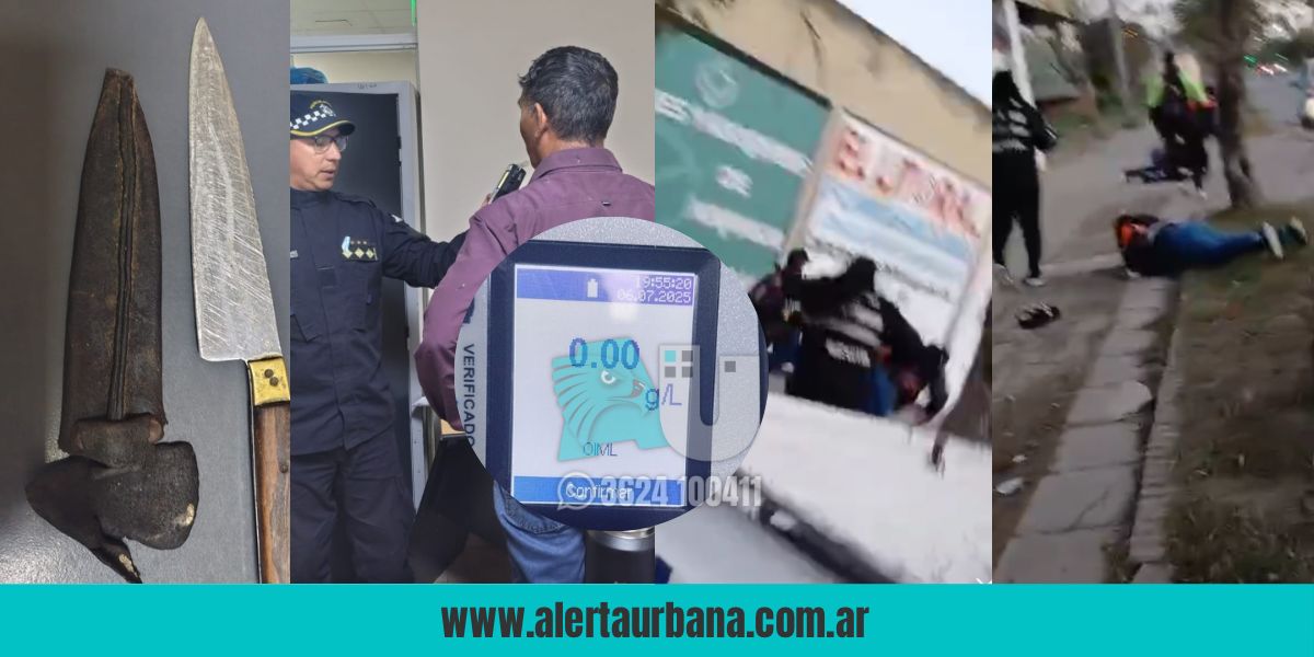 Tránsito violento: motociclista agredió a una inspectora de tránsito con arma blanca en Sáenz Peña