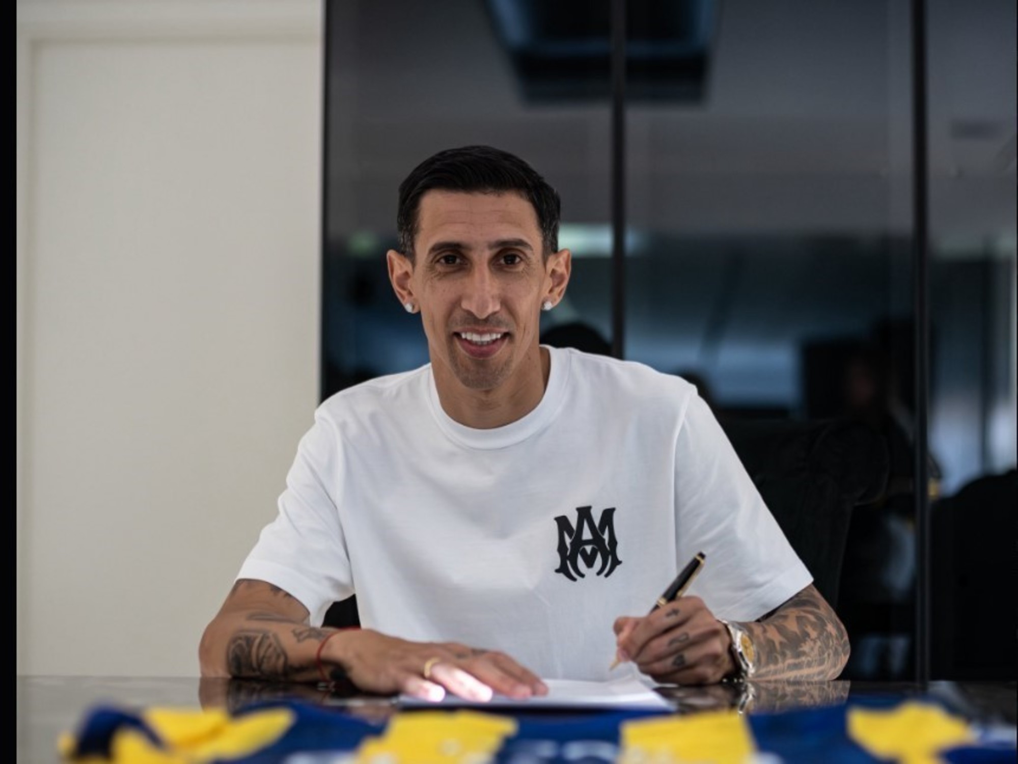 Ángel Di María vuelve a Rosario Central y será presentado este lunes