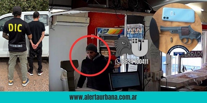 Detuvieron al que robó a mano armada en una céntrica panadería de Resistencia