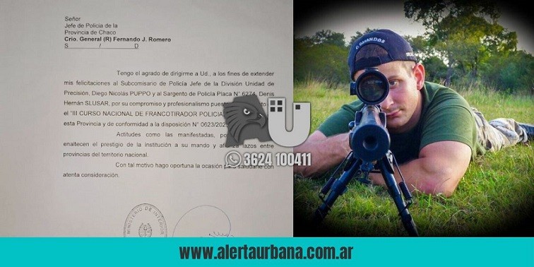 Dos chaqueños fueron reconocidos en un curso nacional de francotiradores