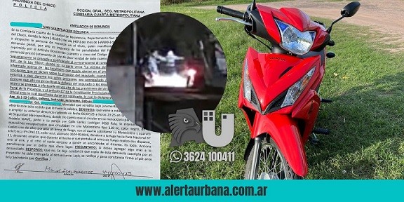 Resistencia: joven denunció violento asalto a mano armada en plena vía pública