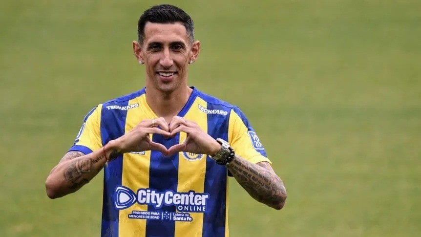 Di María volvió a Rosario Central: 
