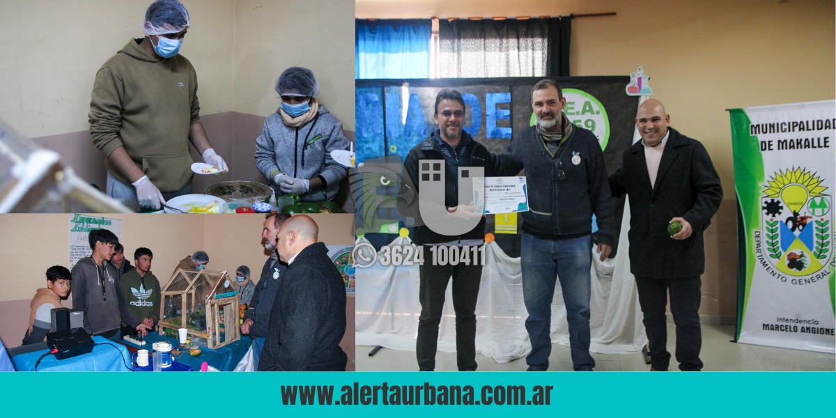 El municipio de Makallé acompañó la Primera Feria de Ciencias de la EESTA 59
