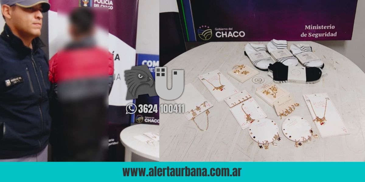 Robó en un local del shopping y terminó detenido