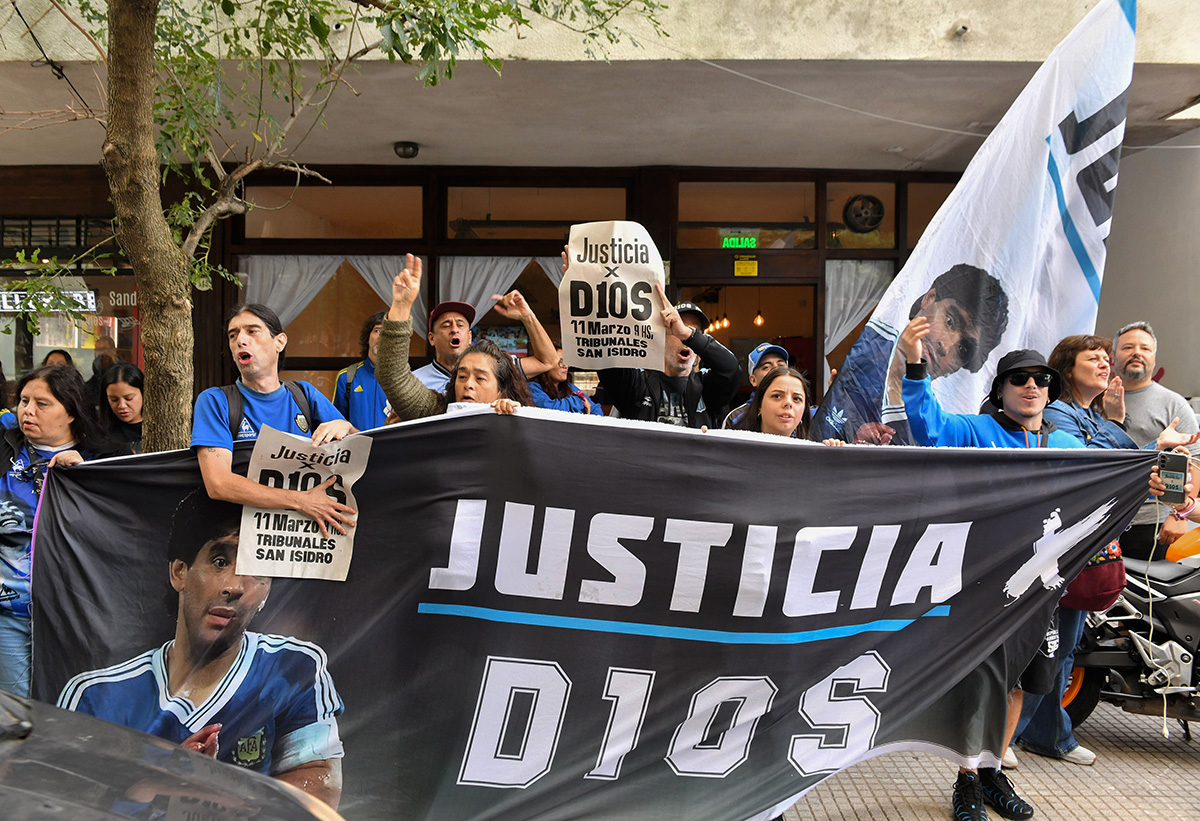 Se espera la última audiencia preliminar del juicio por la muerte de Diego Armando Maradona 