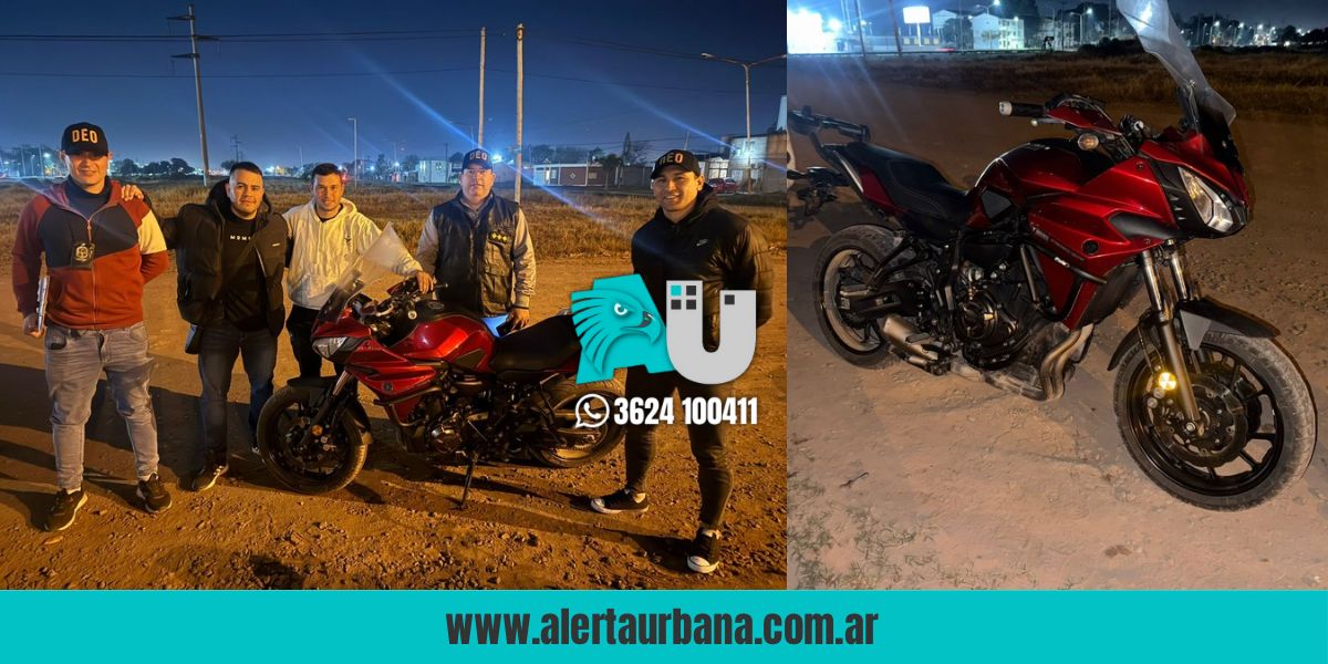 Zona Sur: Paseaba en una moto melliza, lo persiguió la Policía, abandonó el vehículo y huyó