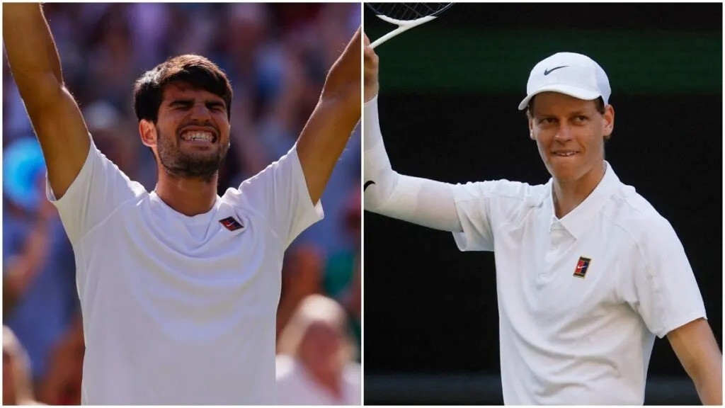 Alcaraz y Sinner, los mejores del ránking, definirán el campeón de Wimbledon