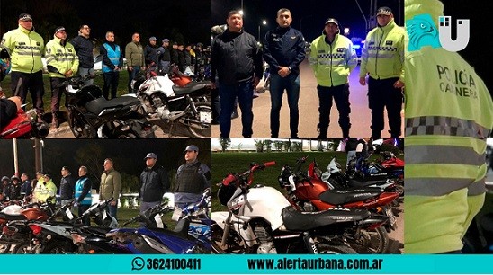 Resistencia: Cuarenta motos fueron a parar al corralón después de un operativo antiwileros