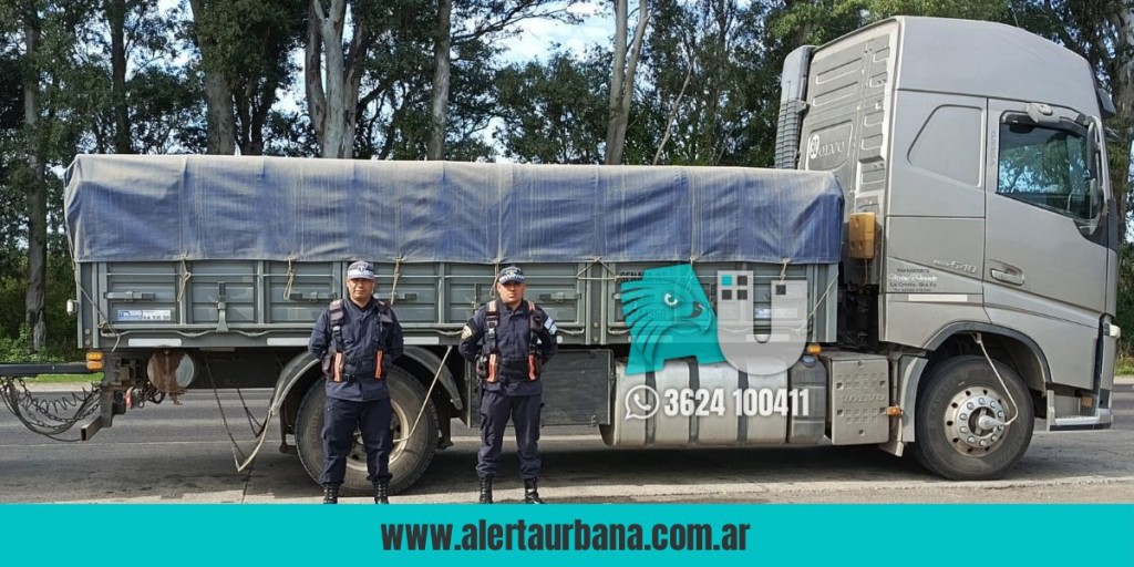 Camión con pedido de secuestro desde Santa Fe fue interceptado en el Paralelo 28