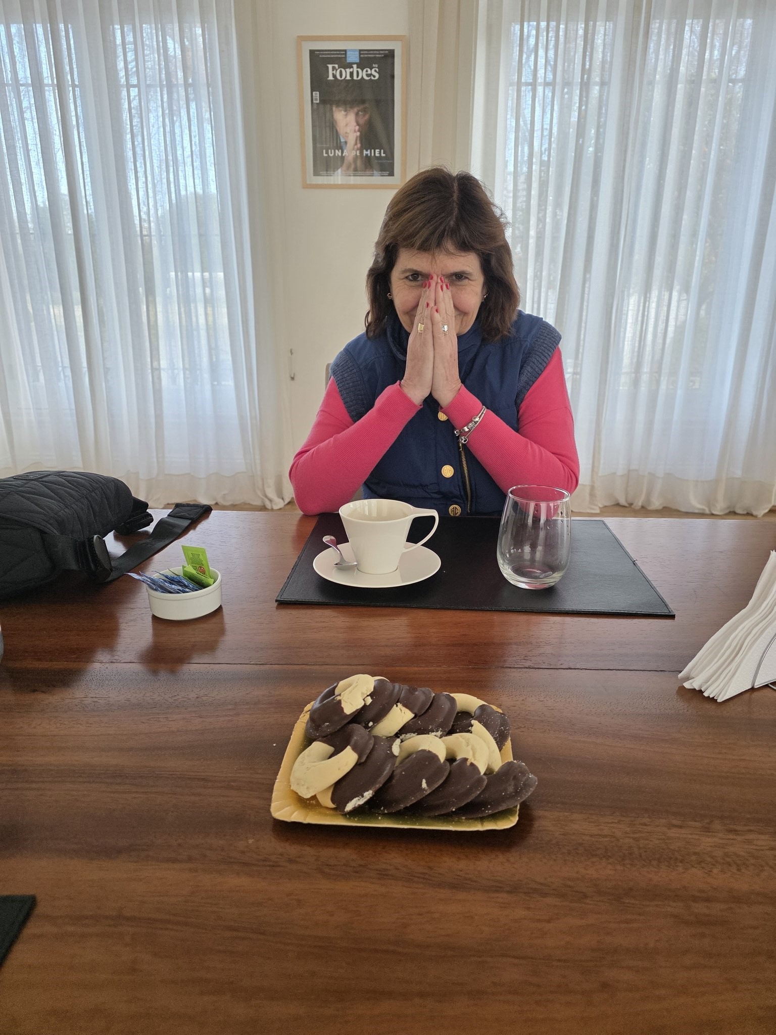   Pensando en las elecciones de octubre, Milei se reunió en Bullrich
