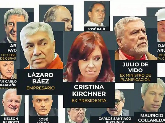 Cristina Kirchner y demás condenados tienen 10 días hábiles para devolver $684 mil millones