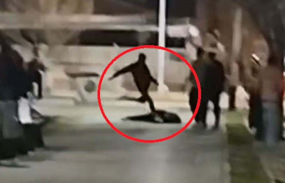El principal sospechoso es un policía: Joven fue atacado con una patada en la cabeza y quedó  inconsciente