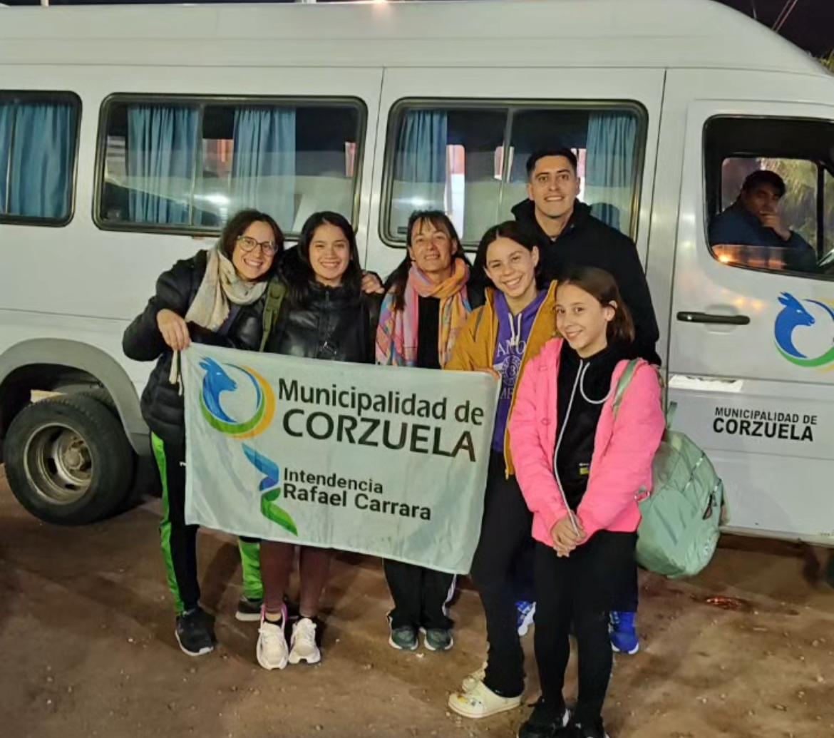 Municipio de Corzuela: patinadoras de la escuela Volar Sin Alas viajan a Posadas para competir en el Regional