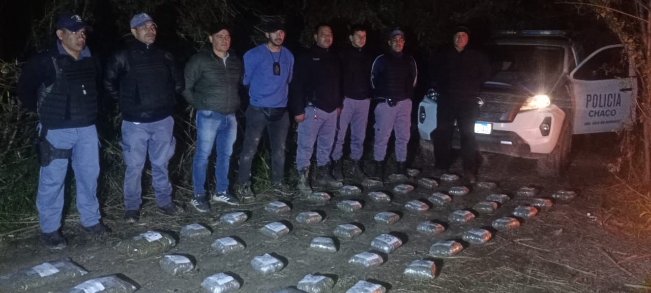   Destacan el combate contra el narcotráfico con el secuestro de drogas en Villa Río Bermejito