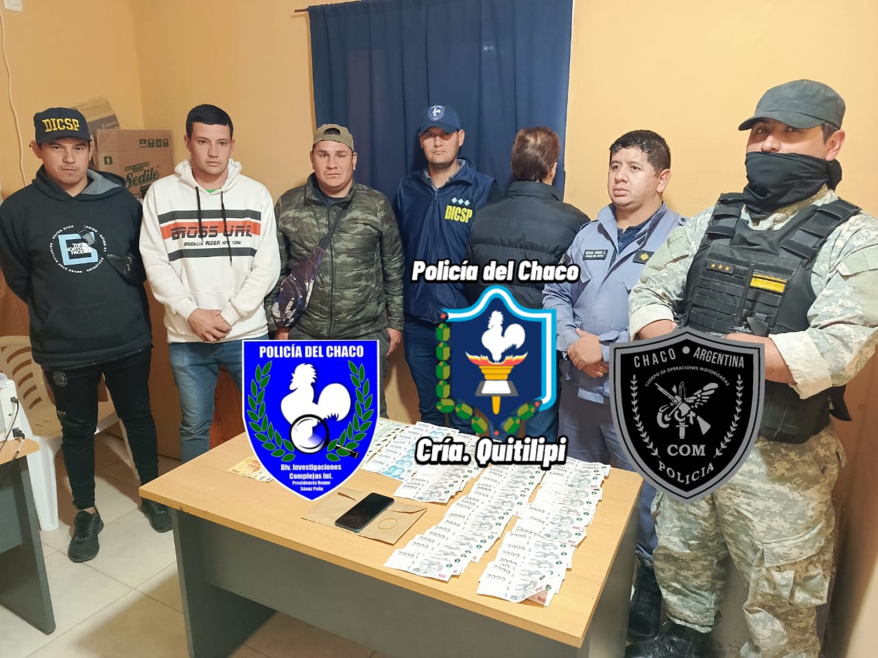 Quitilipi: Empleado de agencia de quiniela fingió robo y manoteó millonaria recaudación