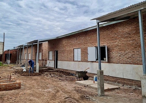 Sáenz Peña: Avanzan obras en los barrios Piñeyro y Puerta del Sol   