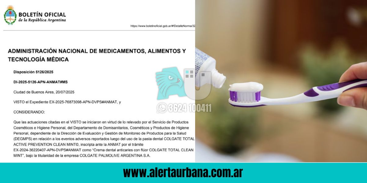 La ANMAT prohibió terminantemente el uso de una popular pasta dental: conocé de cuál se trata