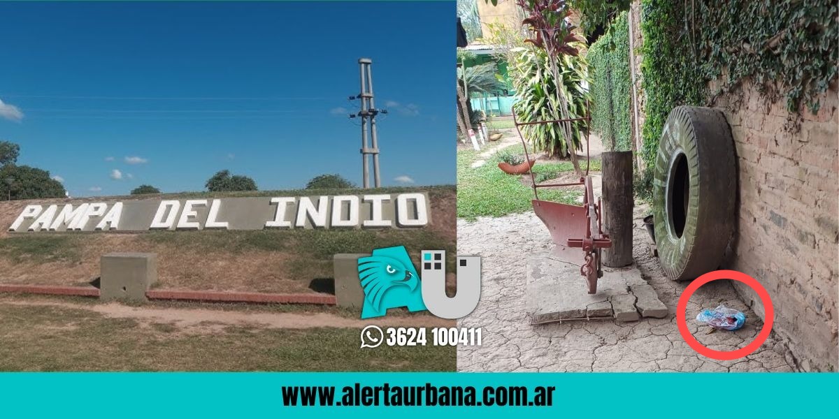 Hallan feto en una bolsa en el patio de una vivienda en Pampa del Indio