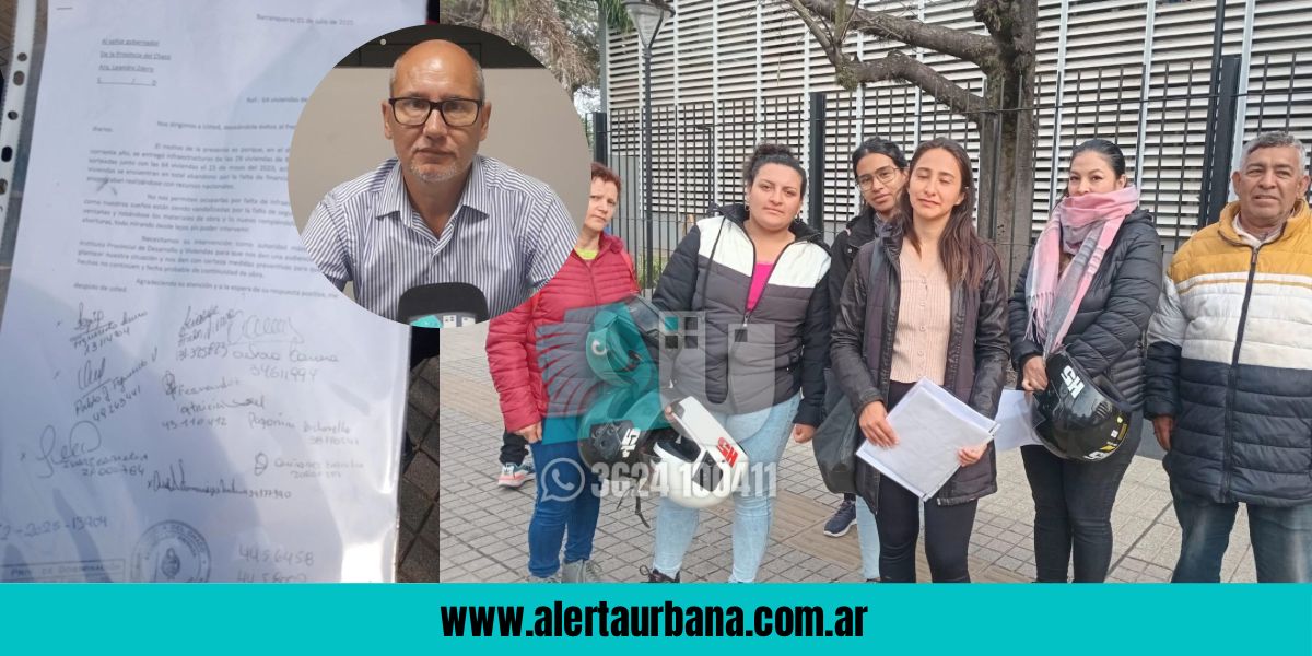 Adjudicatarios que esperan su vivienda en Barranqueras lograron audiencia con el presidente del IPDUV