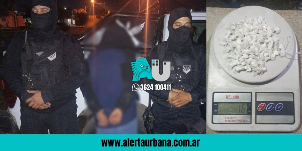 Resistencia: Lo descubrieron vendiendo droga en una plaza