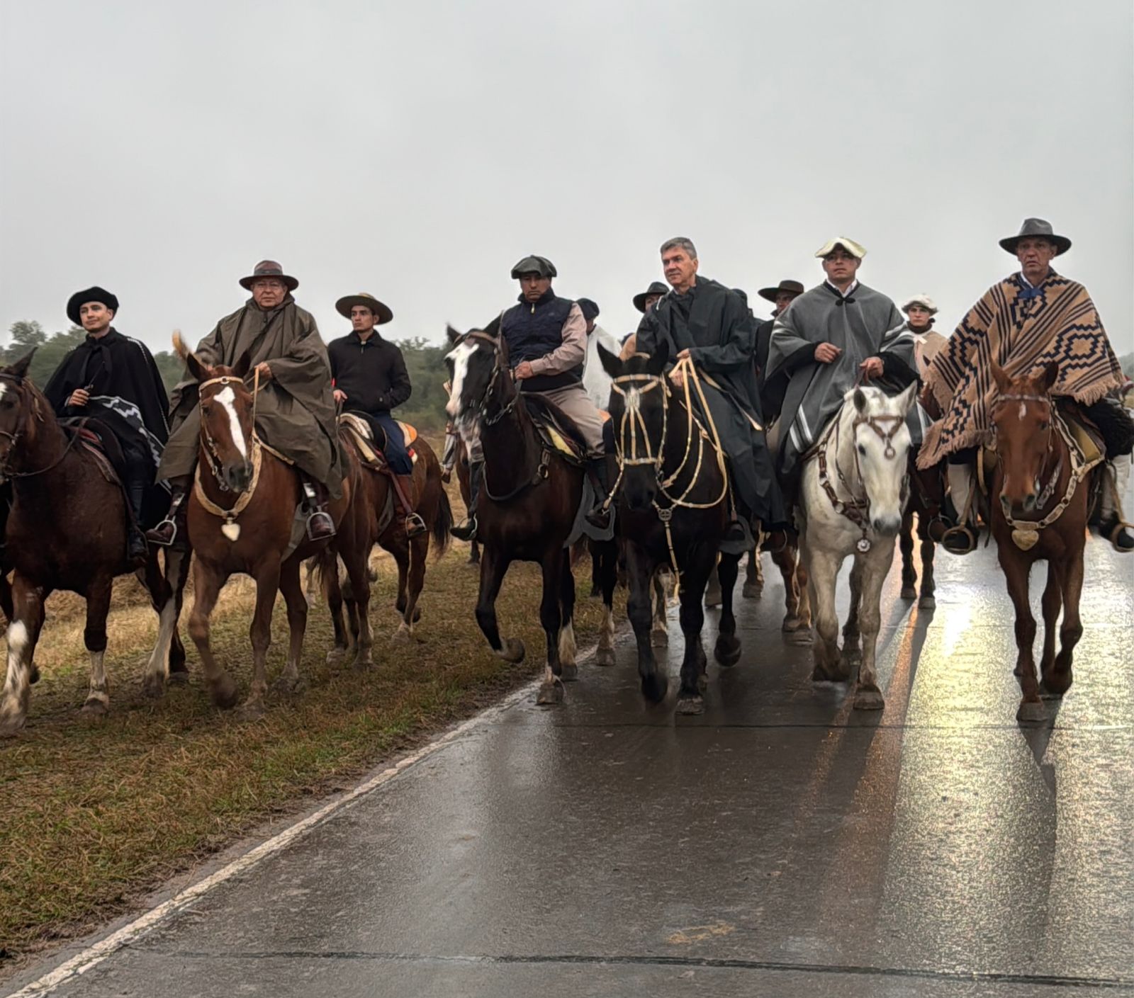 Con fuerte presencia policial, finalizó con éxito la 28ª Cabalgata de la Fe en Chaco 