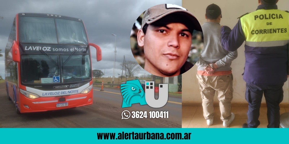  Atrapan cuando escapaba en un colectivo al exnovio que confesó matar a Érica Romero