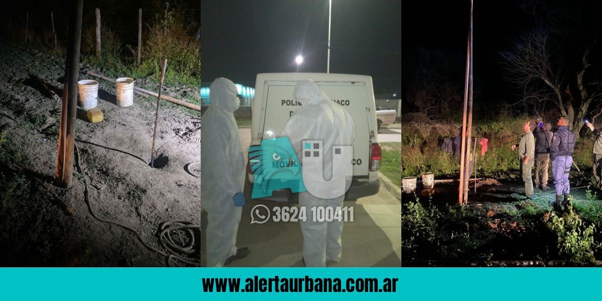 Castelli: dos jóvenes muertos por electrocución cuando hacían una perforación