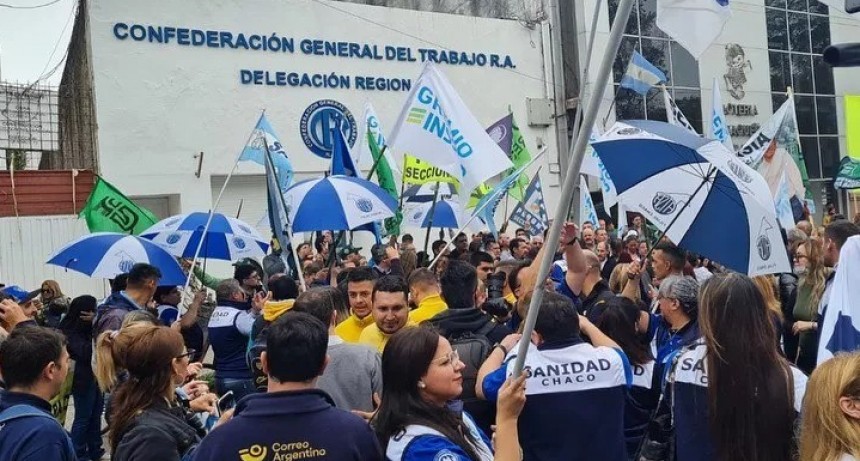    La CGT Chaco anunció un 
