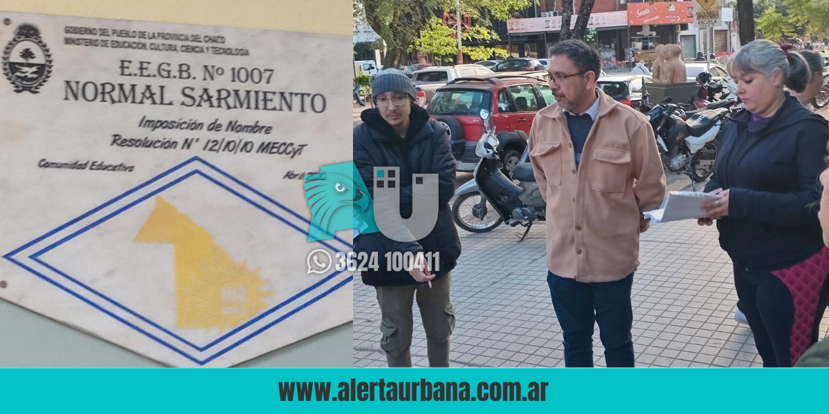 Investigan agresión a docente en la Escuela Normal Sarmiento: “Estamos trabajando para que los chicos tengan clases”