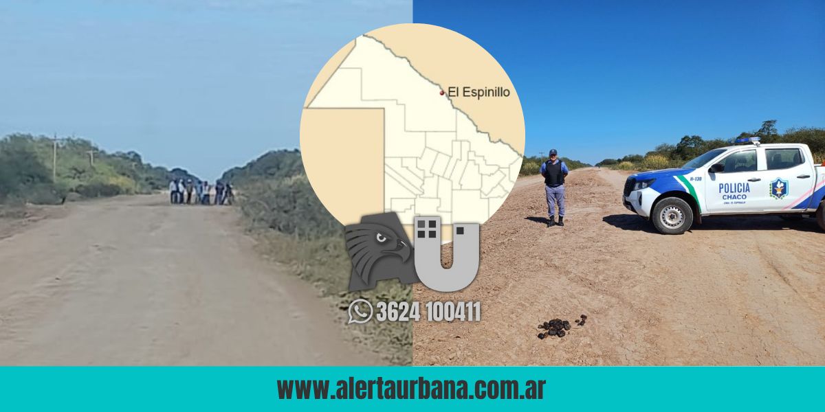 La Policía del Chaco impidió nuevo intento de corte de ruta, ahora en El Espinillo