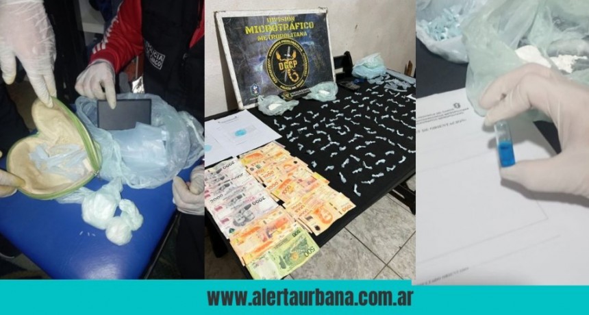 Secuestraron cocaína y detienen a un joven en golpe al narcomenudeo