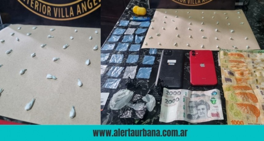  Golpe al narcomenudeo en Villa Ángela con detenidos y secuestro de cocaína