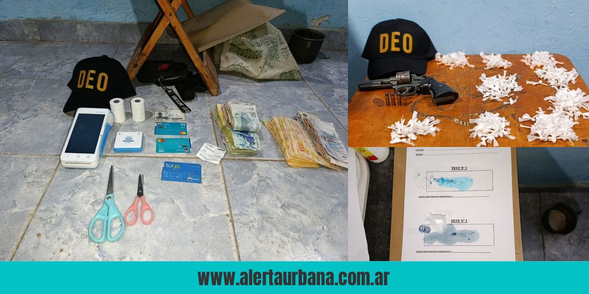  Incautan más de 200 bochitas de cocaína en exitoso operativo antidrogas en Resistencia