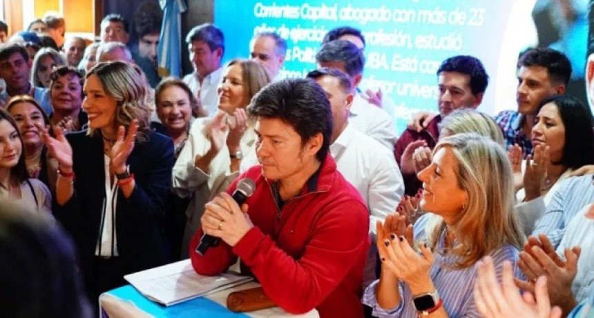 Corrientes: Lisandro Almirón es el candidato de libertario a la gobernación