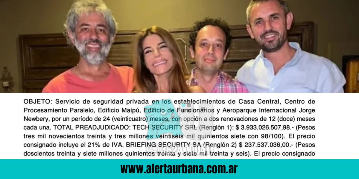 Una empresa de los Menem fue preadjudicada con un contrato millonario en el Banco Nación