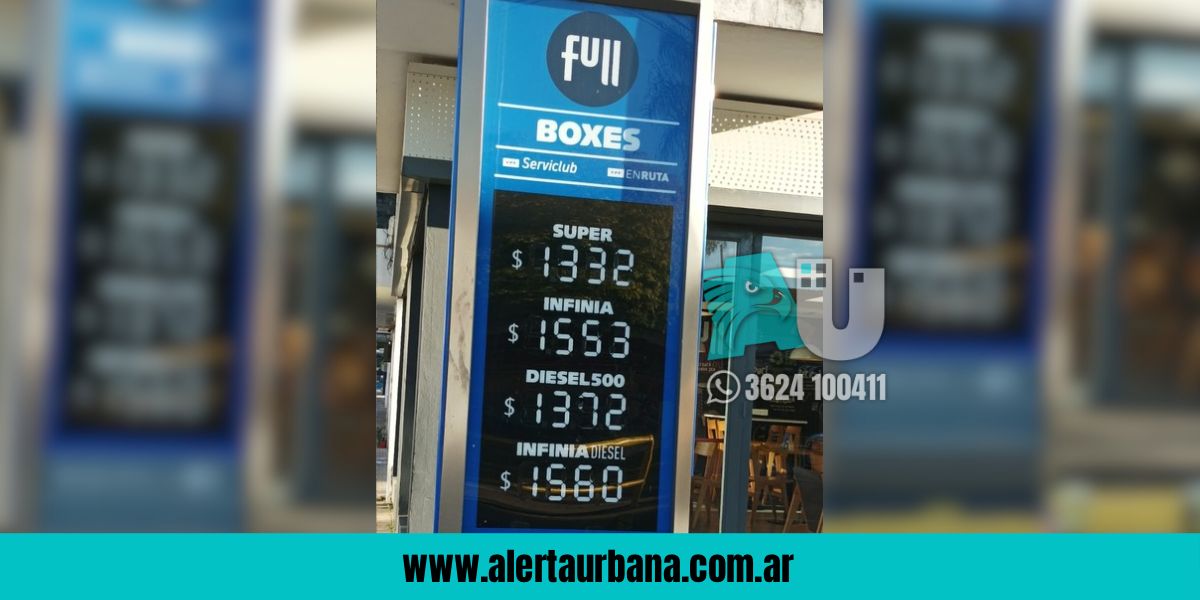 YPF aumentó los combustibles 2,5% ¿Cómo quedaron los precios en Resistencia?