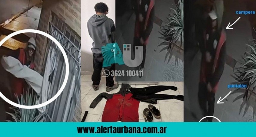 Tiene 17 años y lo atraparon ‘pescando’ de madrugada en una casa
