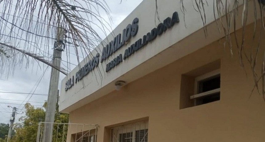 Corzuela: Renovaron las paredes de la sala de primeros auxilios